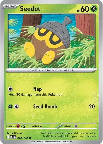 Seedot (013/132) (ME01: Mega Evolution)