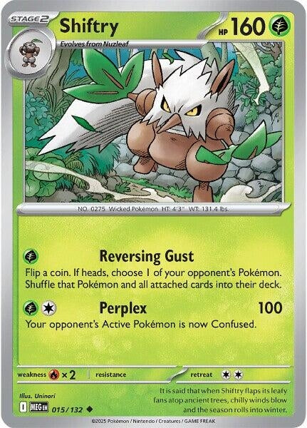 Image for Shiftry (015/132) - Pokemon