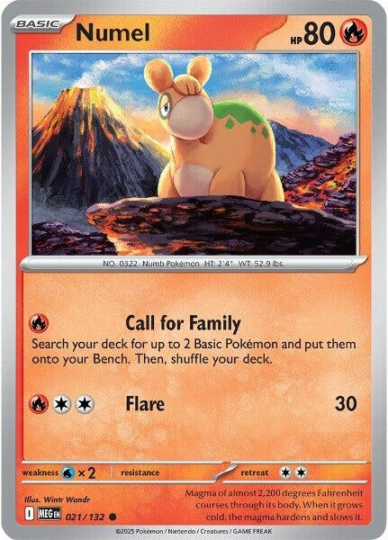 Numel (021/132) (ME01: Mega Evolution)