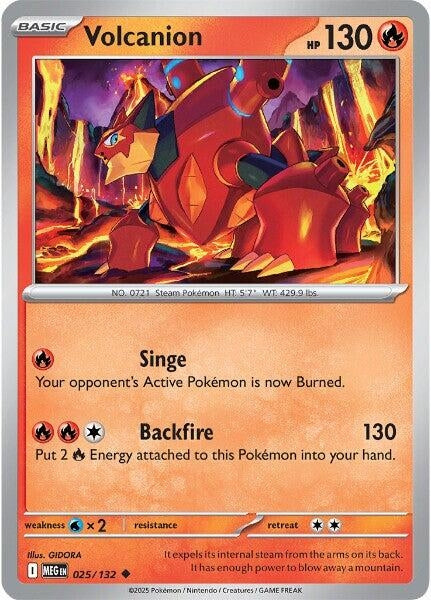 Image for Volcanion (025/132) - Pokemon