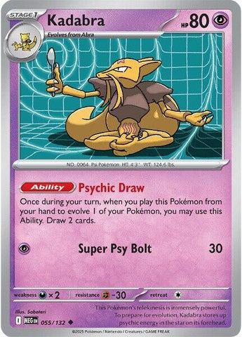 Kadabra (055/132) (ME01: Mega Evolution)