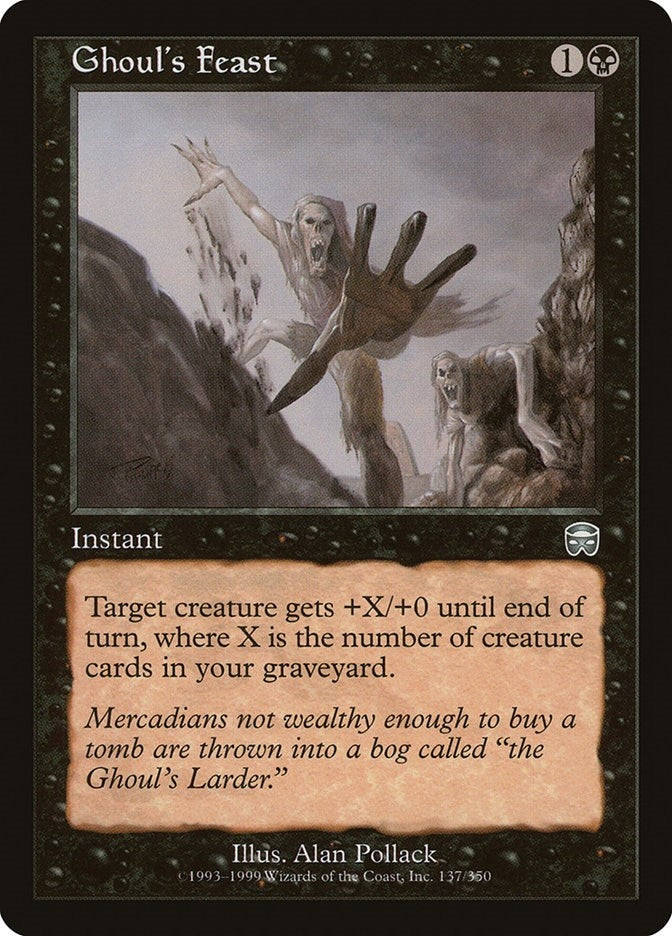 Image for Ghoul's Feast (137) [Mercadian Masques]