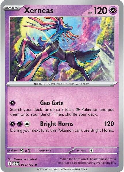 Xerneas (064/132) (ME01: Mega Evolution)