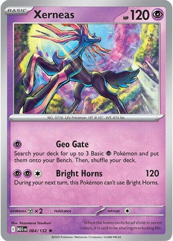 Image for Xerneas (064/132) - Pokemon