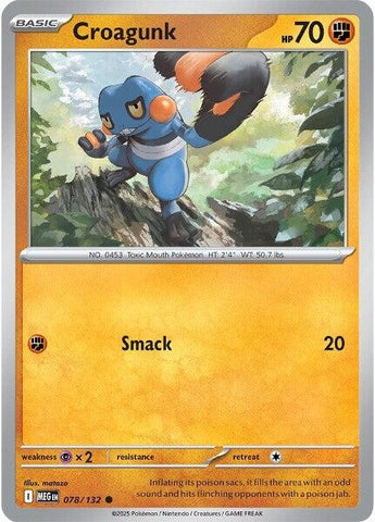 Croagunk (078/132) (ME01: Mega Evolution)