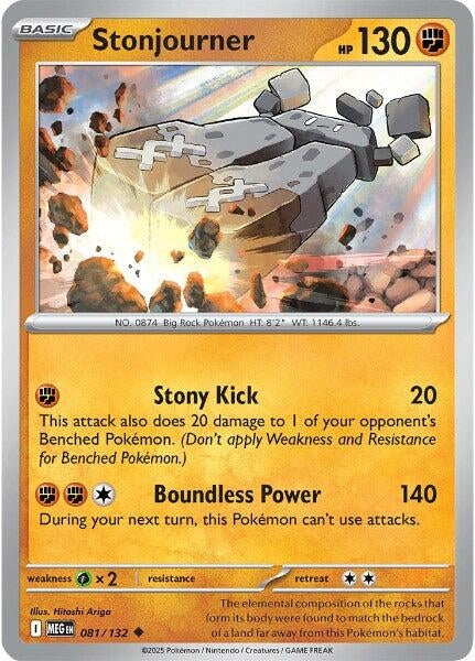 Image for Stonjourner (081/132) - Pokemon