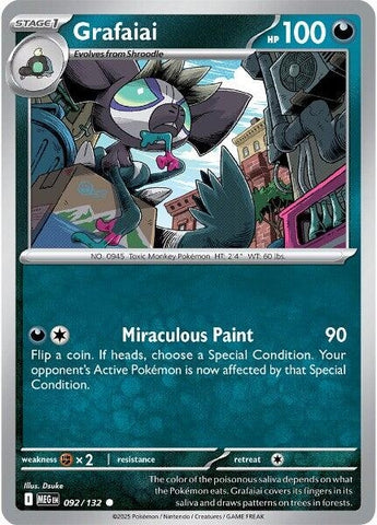 Grafaiai (092/132) (ME01: Mega Evolution)