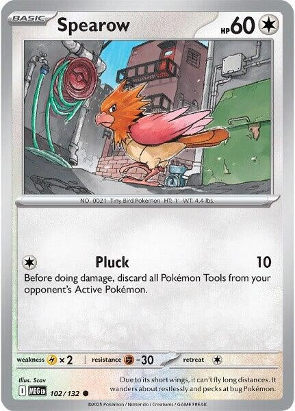 Spearow (102/132) (ME01: Mega Evolution)