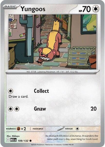 Yungoos (109/132) (ME01: Mega Evolution)