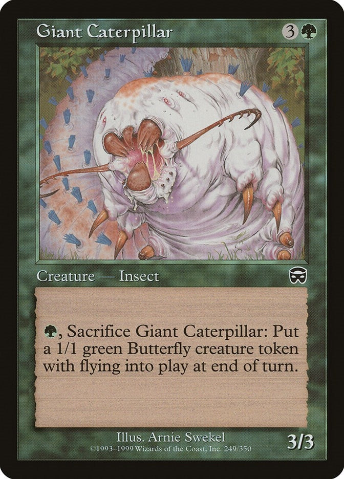 Image for Giant Caterpillar (249) [Mercadian Masques]