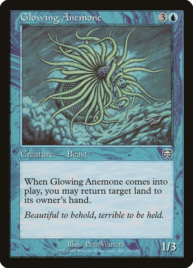 Image for Glowing Anemone (81) [Mercadian Masques]