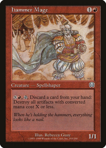 Image for Hammer Mage (193) [Mercadian Masques]