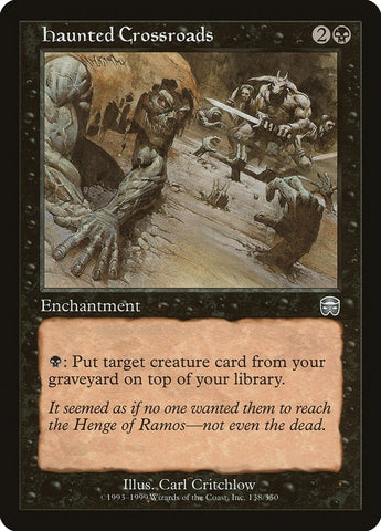 Image for Haunted Crossroads (138) [Mercadian Masques]