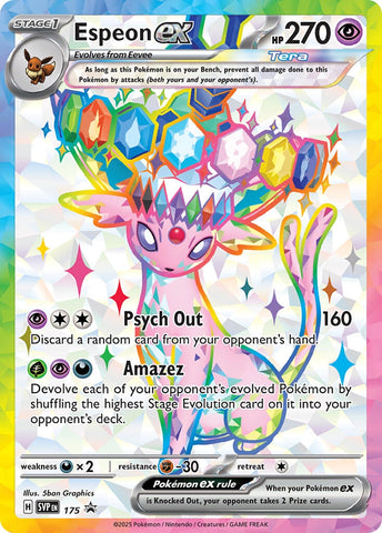 Image for Espeon ex - 175 (SVP 175) - Pokemon