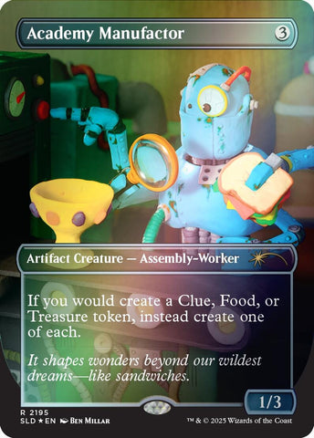 Image for Academy Manufactor (Rainbow Foil) (2195) - Magic: The Gathering