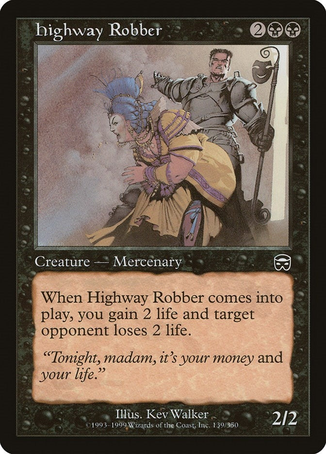 Image for Highway Robber (139) [Mercadian Masques]