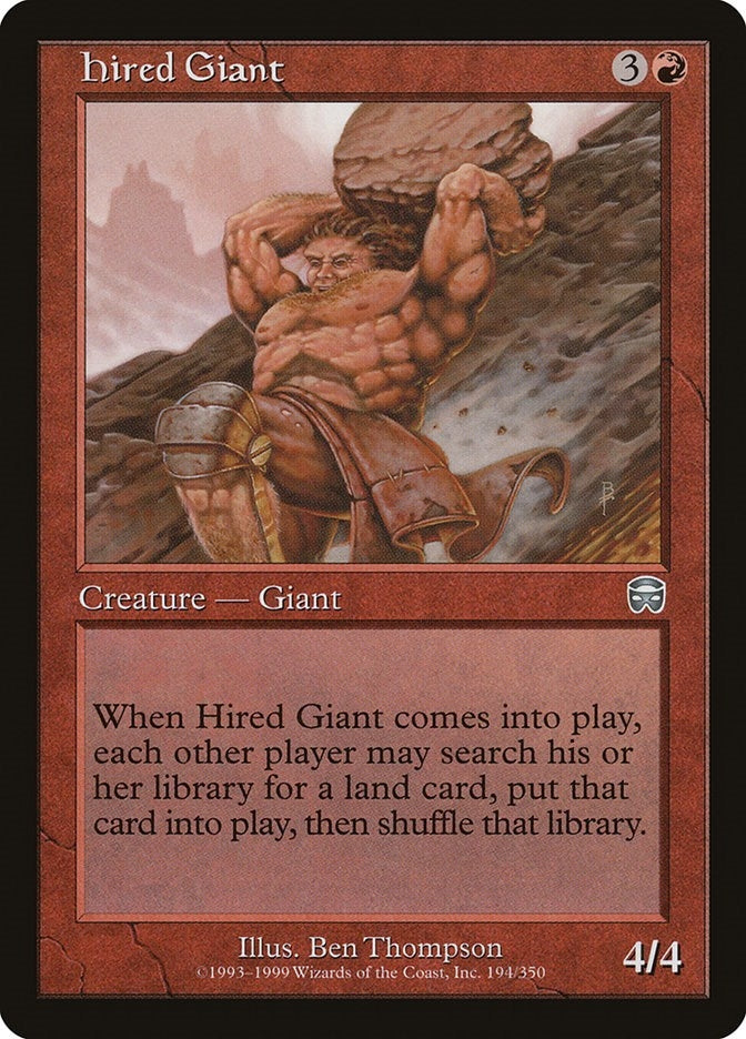 Image for Hired Giant (194) [Mercadian Masques]