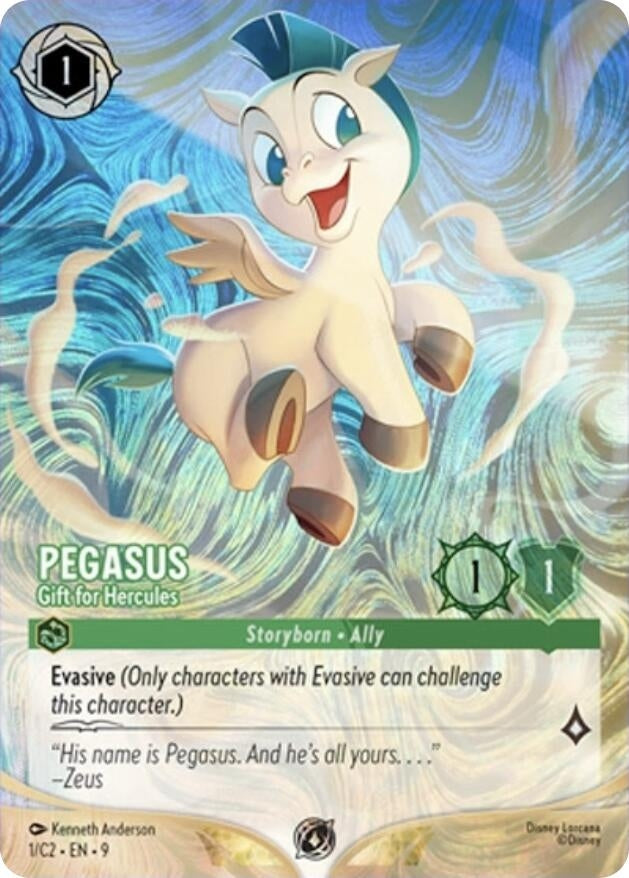 Image for Pegasus - Gift for Hercules (1) - Disney Lorcana