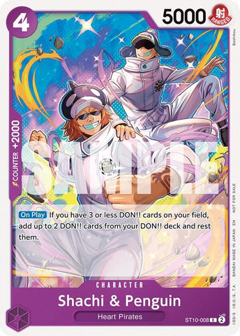 Image for Shachi & Penguin (Tournament Pack 2025 Vol. 4) (ST10-008) - One Piece Card Game