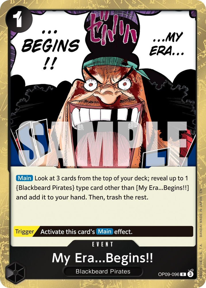 Image for My Era...Begins!! (Reprint) (OP09-096) - One Piece Card Game