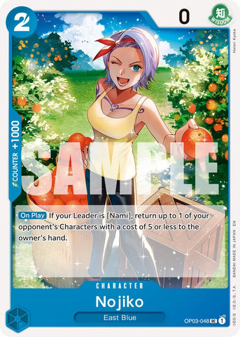 Image for Nojiko (Reprint) (OP03-048) - One Piece Card Game