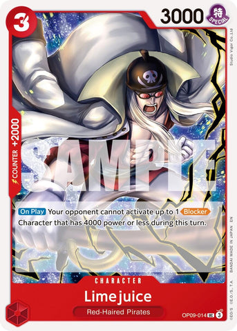 Image for Limejuice (Reprint) (OP09-014) (Premium Booster -The Best- Vol. 2) - One Piece Card Game