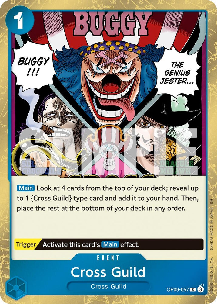 Image for Cross Guild (Reprint) (OP09-057) - One Piece Card Game