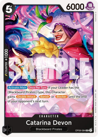 Image for Catarina Devon (Reprint) (OP09-084) (Premium Booster -The Best- Vol. 2) - One Piece Card Game