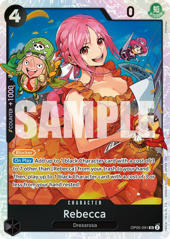 Image for Rebecca (Reprint) (OP05-091) - One Piece Card Game