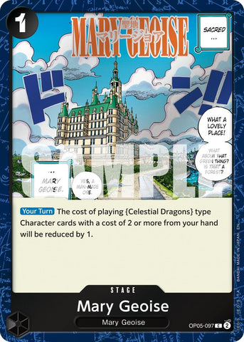 Image for Mary Geoise (Pirate Foil) (OP05-097) - One Piece Card Game