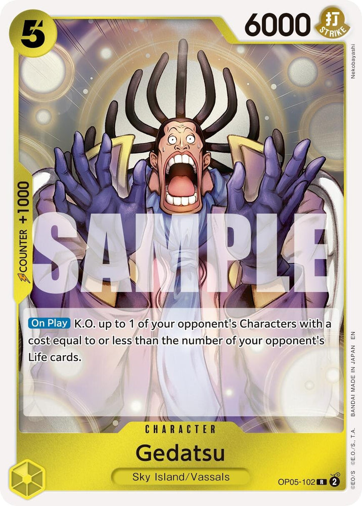 Image for Gedatsu (Reprint) (OP05-102) - One Piece Card Game