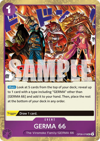 Image for GERMA 66 (Pirate Foil) (OP06-078) - One Piece Card Game