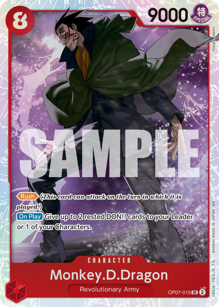 Image for Monkey.D.Dragon (Reprint) (OP07-015) - One Piece Card Game