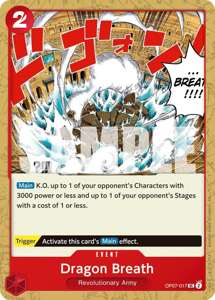 Image for Dragon Breath (Reprint) (OP07-017) - One Piece Card Game