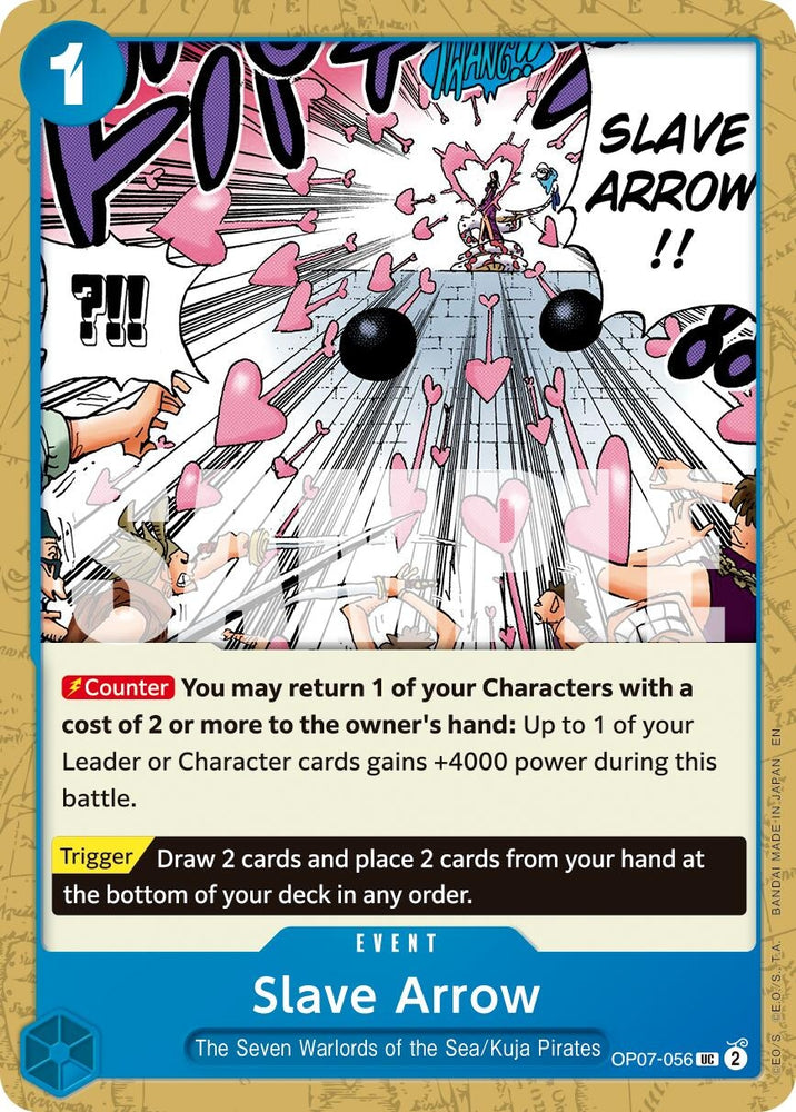 Image for Slave Arrow (Reprint) (OP07-056) - One Piece Card Game