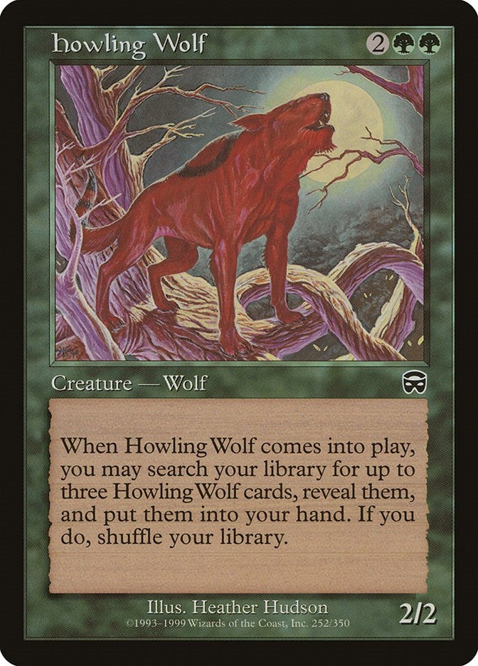 Image for Howling Wolf (252) [Mercadian Masques]