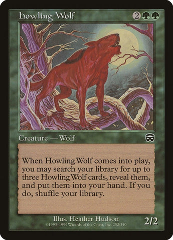 Image for Howling Wolf (252) [Mercadian Masques]