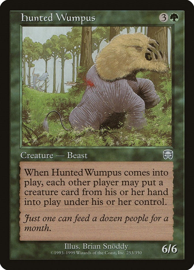 Image for Hunted Wumpus (253) [Mercadian Masques]