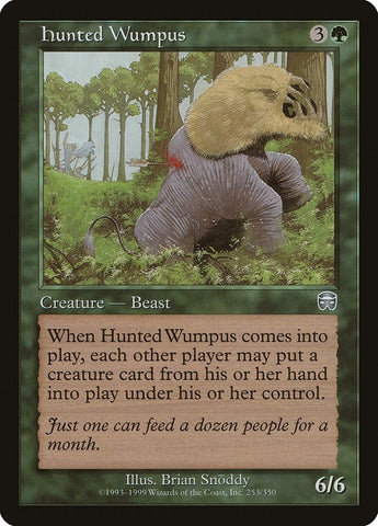 Image for Hunted Wumpus (253) [Mercadian Masques]