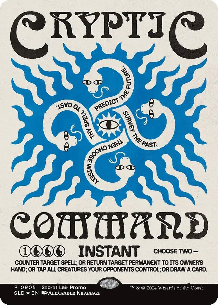 Image for Cryptic Command (Rainbow Foil) (905) - Magic: The Gathering