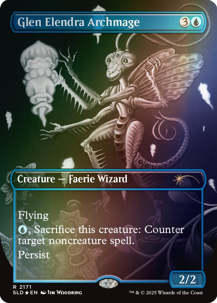 Image for Glen Elendra Archmage (2171) (Rainbow Foil) (2171) (Secret Lair Drop Series) - Magic: The Gathering