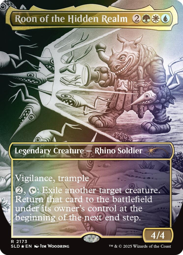Image for Roon of the Hidden Realm (Rainbow Foil) (2173) (Secret Lair Drop Series) - Magic: The Gathering
