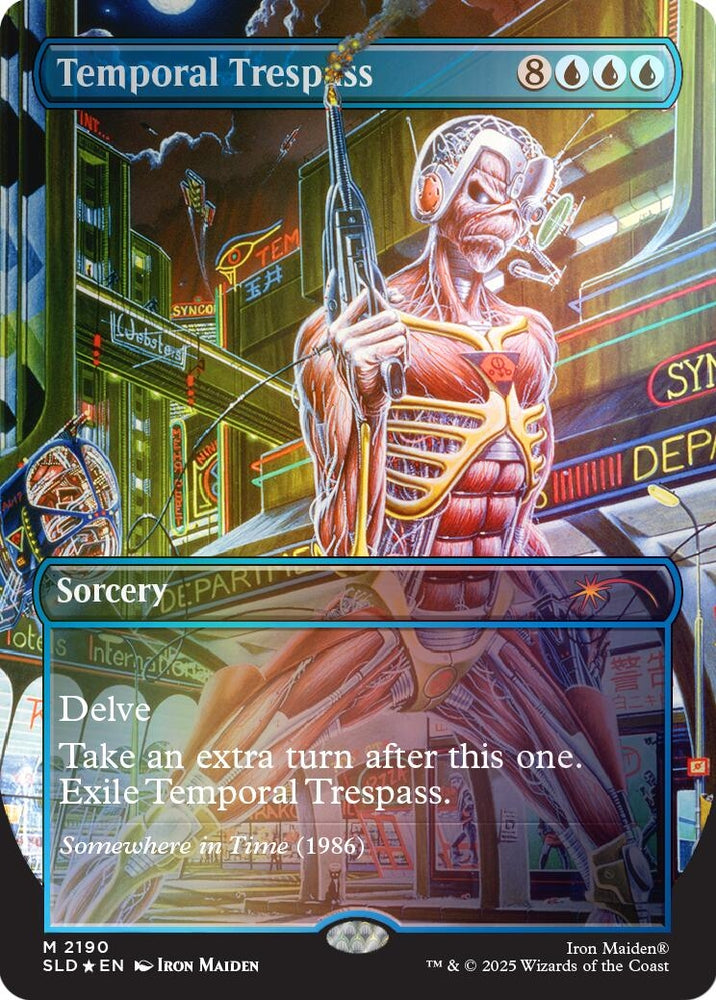 Image for Temporal Trespass (Rainbow Foil) (2190) - Magic: The Gathering