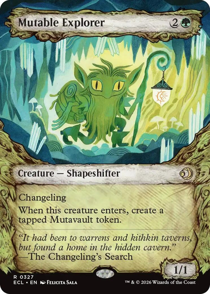 Image for Mutable Explorer (Showcase) (327) - Magic: The Gathering