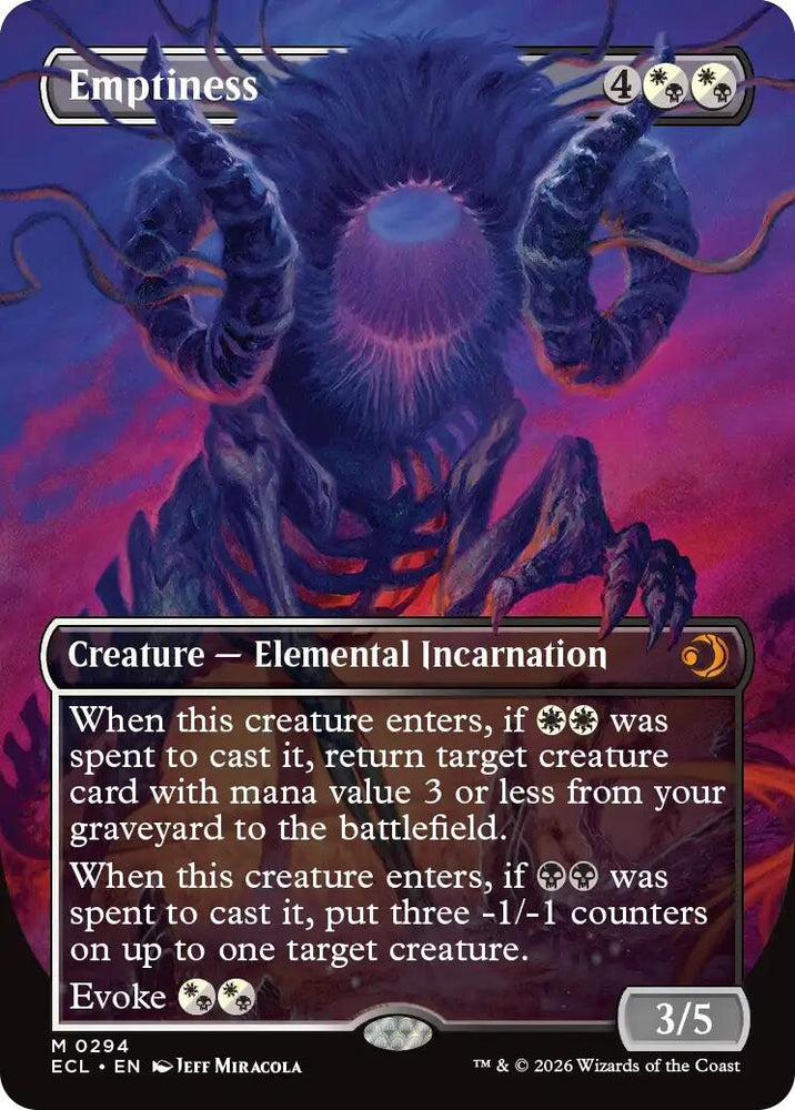 Image for Emptiness (Borderless) (294) - Magic: The Gathering