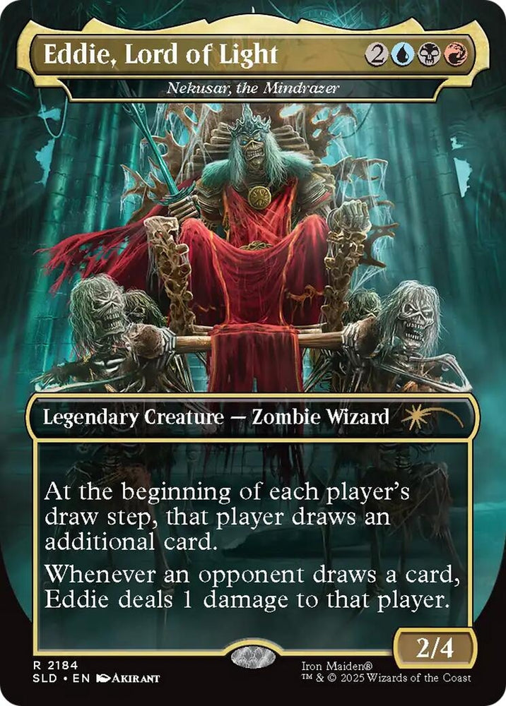Image for Eddie, Lord of Light - Nekusar, the Mindrazer (2184) - Magic: The Gathering