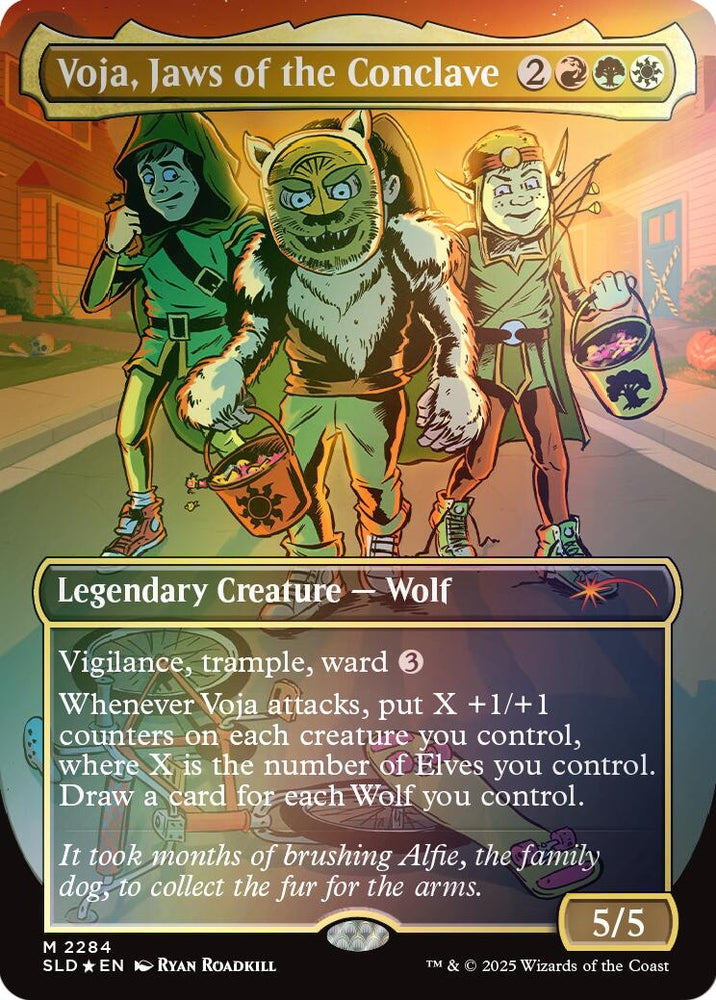 Image for Voja, Jaws of the Conclave (Rainbow Foil) (2284) - Magic: The Gathering
