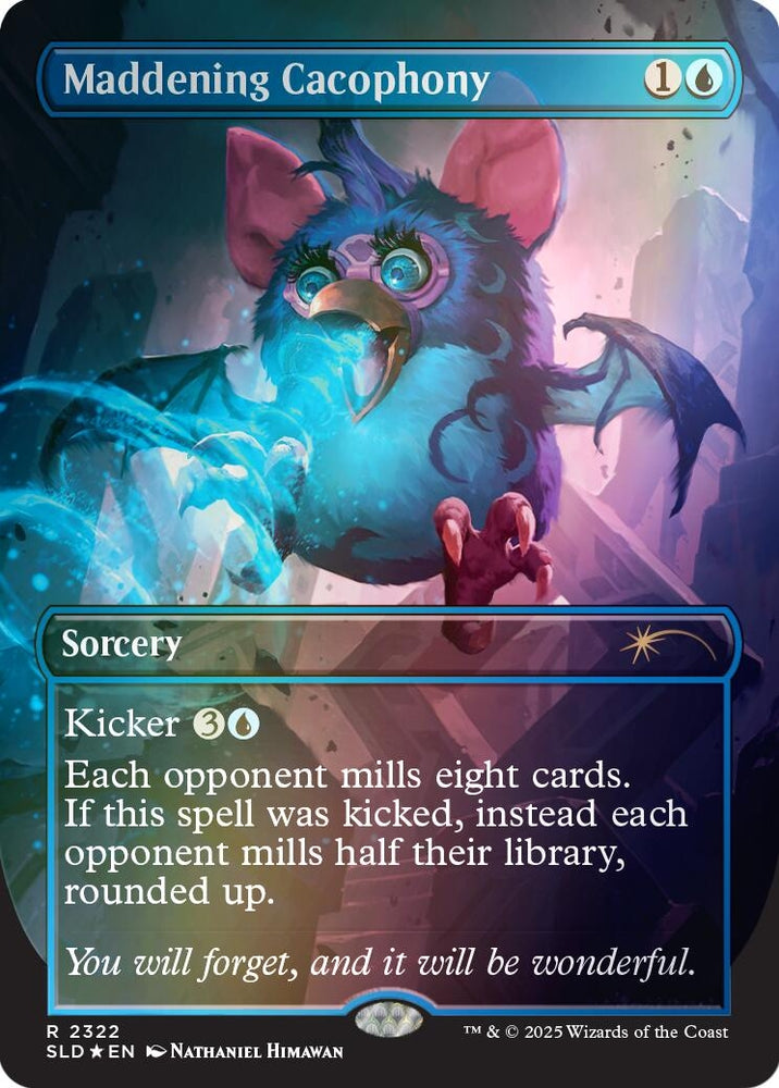Image for Maddening Cacophony (2322) (Rainbow Foil) (2322) (Secret Lair Drop Series) - Magic: The Gathering