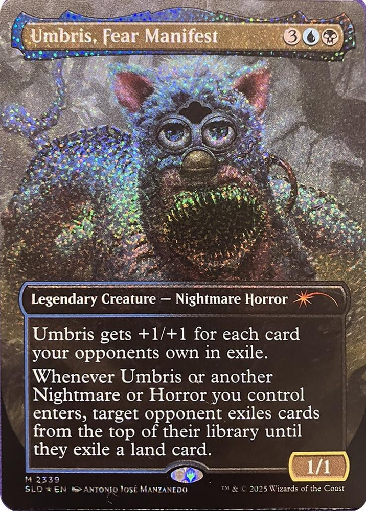 Image for Umbris, Fear Manifest (Confetti Foil) (2339) (Secret Lair Drop Series) - Magic: The Gathering