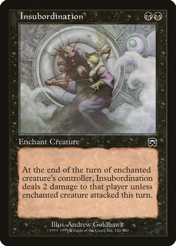 Image for Insubordination (141) [Mercadian Masques]